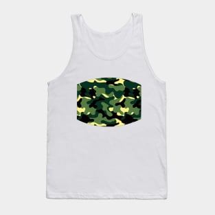 Green Jungle Camo Tank Top